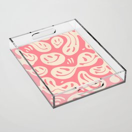 Smileyfy Rosé Acrylic Tray