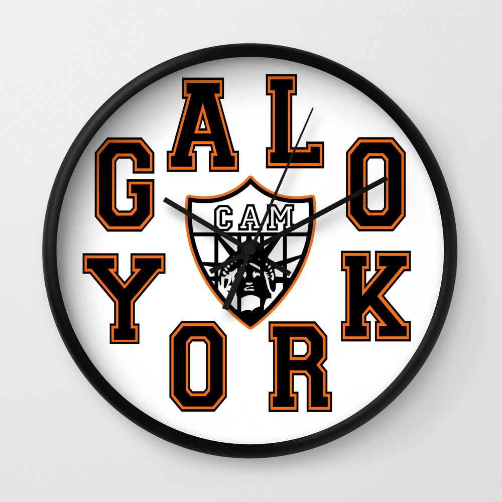 Galo York Wall Clock By Galoyork Society6