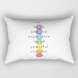 Chakra Meditation Rectangular Pillow