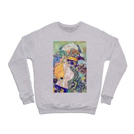 Gustav Klimt - Baby / Cradle Crewneck Sweatshirt
