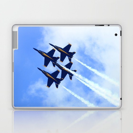 Blue Angels #s 1 2 3 4 Laptop & iPad Skin