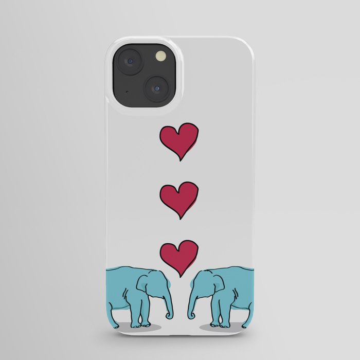 Elephant Love iPhone Case