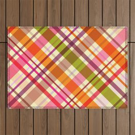 Plaid Outdoor Rug