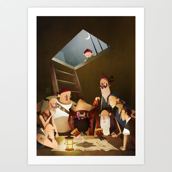 Secret Treasure Art Print
