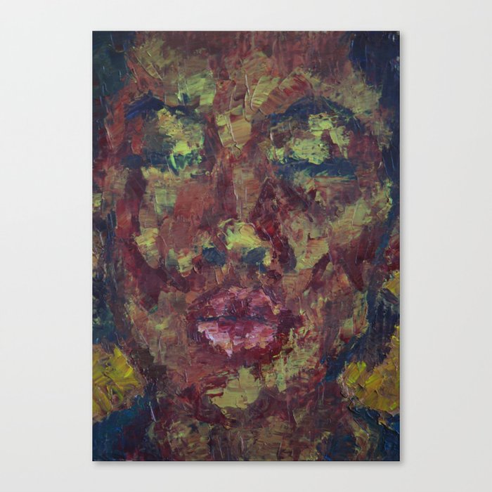A KISS Canvas Print | Painting