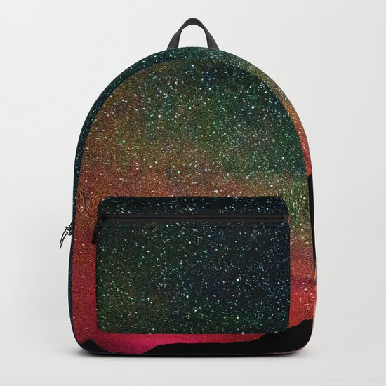 Colorful Milky Way Landscape Backpack