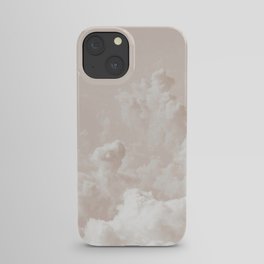 Light Academia Aesthetic white clouds iPhone Case