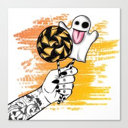 Trick of Treat, give me candy to eat! Canvas Print