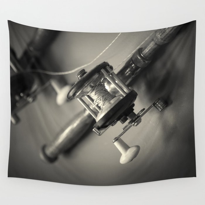 Going Fishing Wall Tapestry