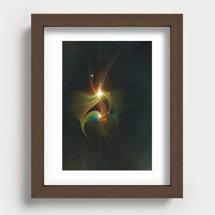 Star Eclipse-1 Recessed Framed Print