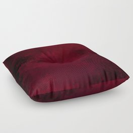 Dark Red Floor Pillow