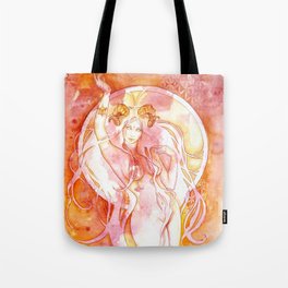Goddess of Aries - A Fire Element Tote Bag
