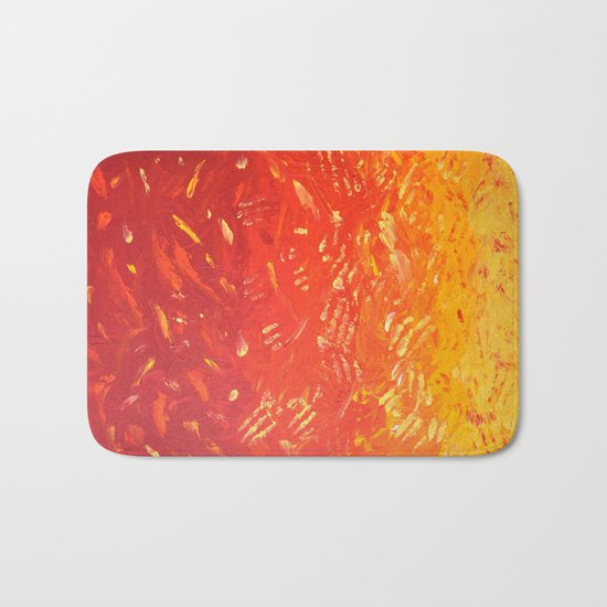 UFO SUNSET Bath Mat