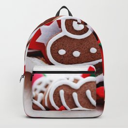 Holiday Christmas Cinnamon Cookie Gingerbread Backpack