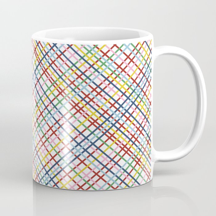 Rainbow Weave 45 Coffee Mug