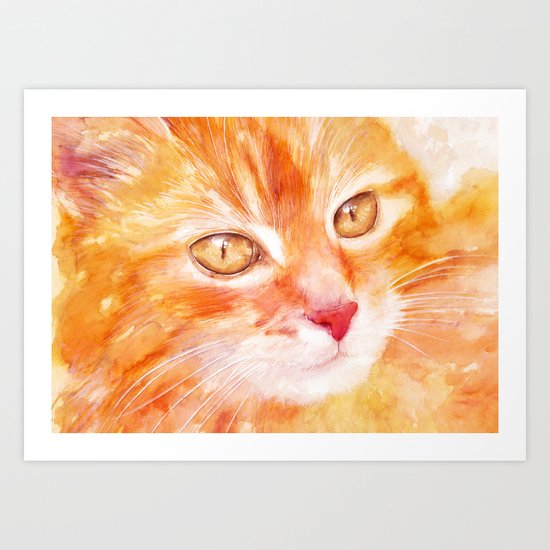 Spotted you Art Print