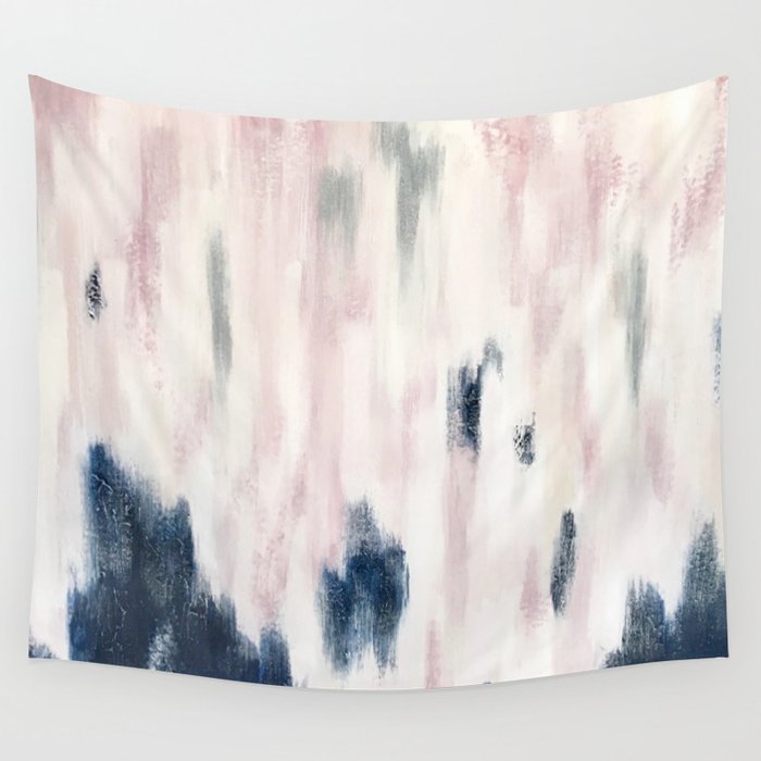 Pink and blue sale tapestry
