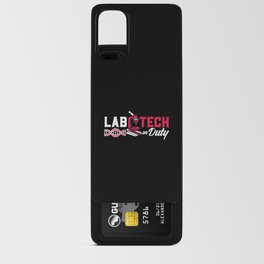 Lab Tech On Duty Laboratory Technician Science Android Card Case