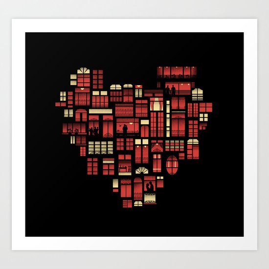 Home is Where the Heart is Art Print