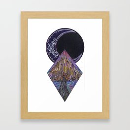 Moon Framed Art Print