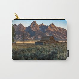 Wyoming - Moulton Barn and Grand Tetons Carry-All Pouch