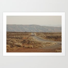 Southwestern Affair Art Print | Color, Warm, Photo, Digital, Arizona, Utah, Nature, Highway, Canon, Lifestyle 