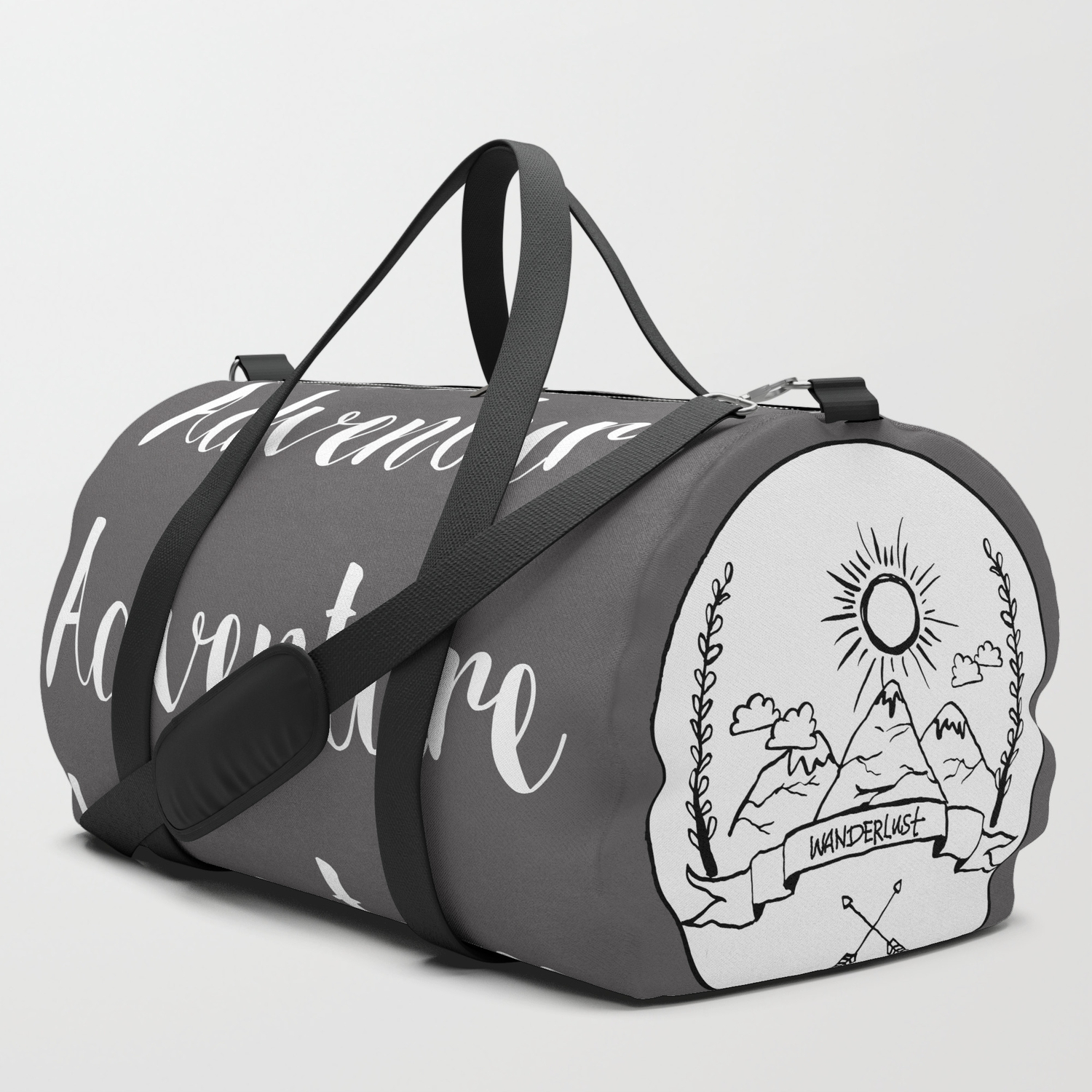 wanderlust duffle bag