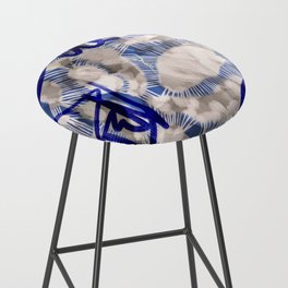 Cotton Weave Bar Stool