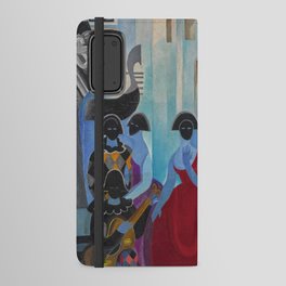 Carnival in Venice Painting Aleksandra Ekster Android Wallet Case