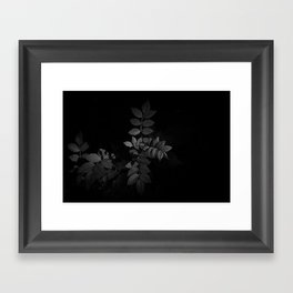 B&W growth Framed Art Print