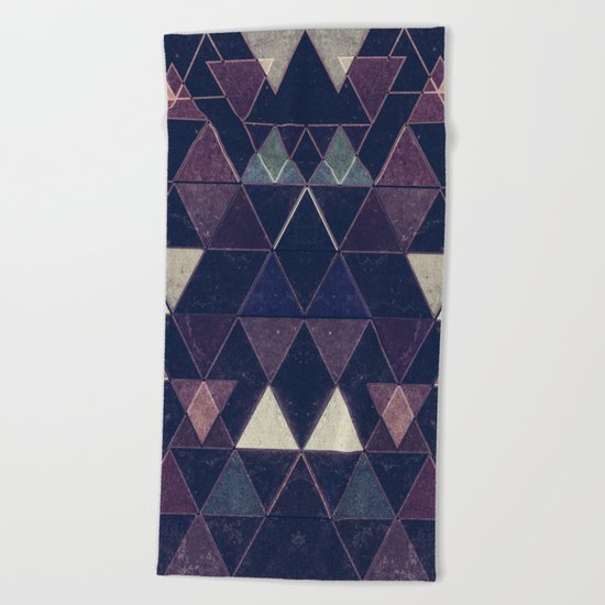 Triangles XXVI Beach Towel