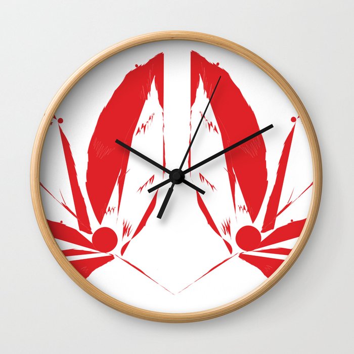 Leaf Bird Wall Clock