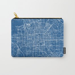 Beijing City Map of China - Blueprint Carry-All Pouch