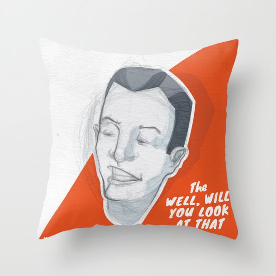 Well, Will You Look at That Throw Pillow