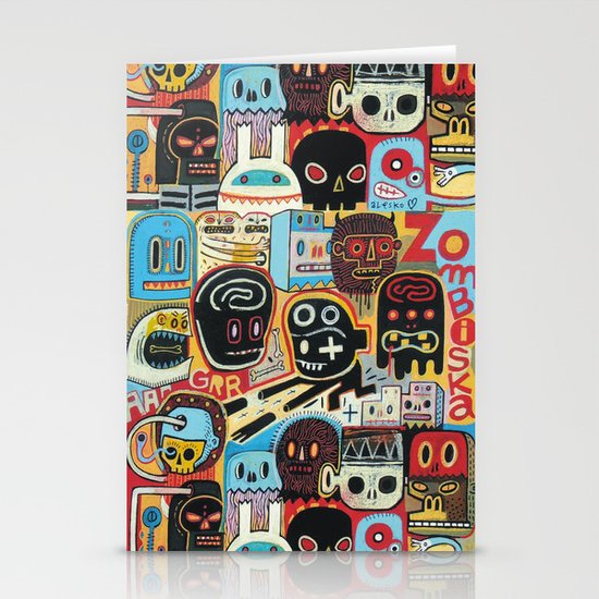 ZOMBISKA Stationery Cards