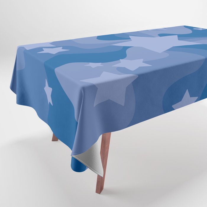 Sea of Stars - Blue Tablecloth