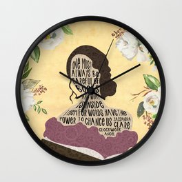 Tessa Gray - Clockwork Angel (new version) Wall Clock | Darkartifices, Jemcarstairs, Graphicdesign, Mortalinstruments, Booknerd, Infernaldevices, Flowers, Cassandraclare, Book, Yalit 