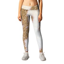 golden cowhide [iii.2021] Leggings | Fashion, Sparkle, Sparkling, Animalprint, Filter, Goldencowhide, Graphicdesign, Cowprint, Style, Cowpattern 
