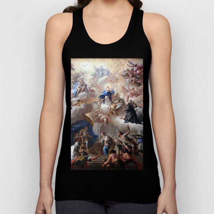 The triumph of the Immaculate Paolo de Matteis 1715 Tank Top
