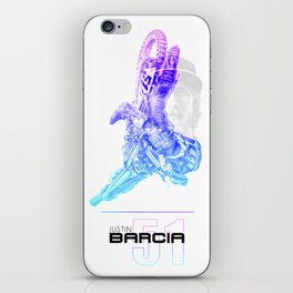 Justin Barcia Fan Piece iPhone Skin