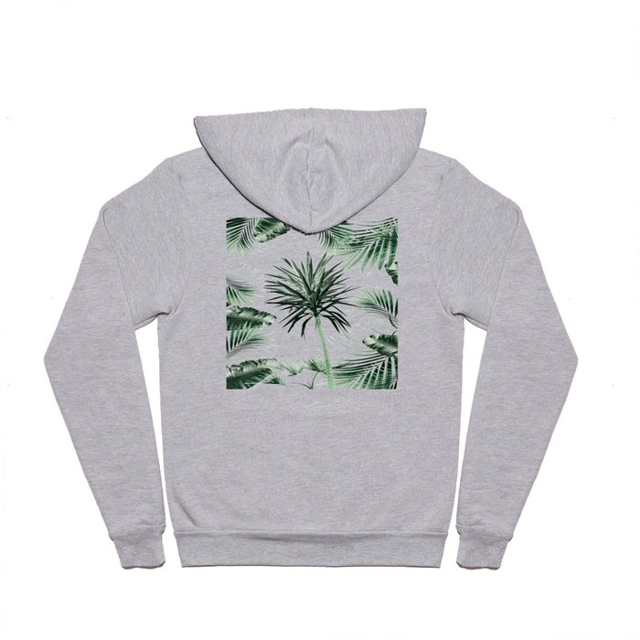 Tropical Summer Vibes Leaves Mix #2 #tropical #decor #art #society6 Hoody