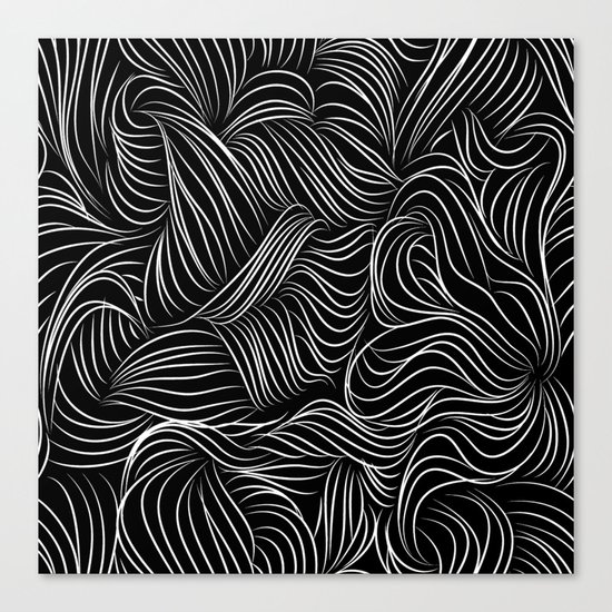 Lines view Canvas Print