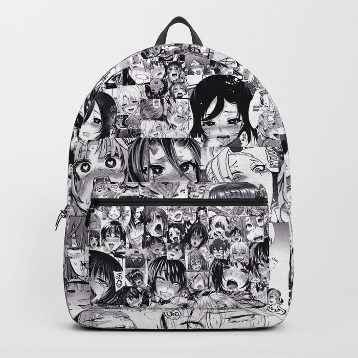 1000 Ahegao Black And White Backpack By Andrey22007 Society6 Put some style, some class, the next time you go out with this ahegao minimalist backpack. 1000 ahegao black and white backpack by andrey22007