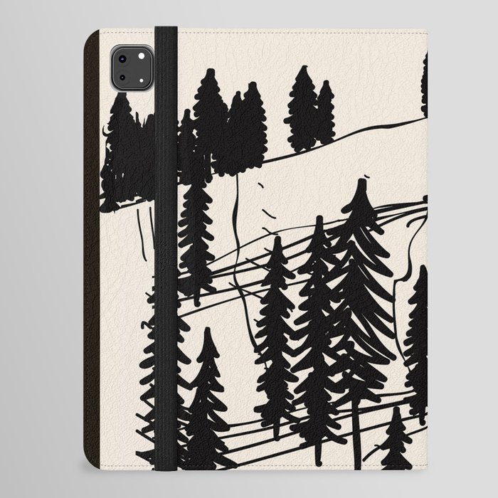 Mountain Forest iPad Folio Case