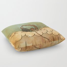 Muroidea Rat Tarot- Death Floor Pillow