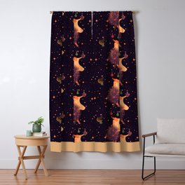 Pom Poms Blackout Curtains Society6