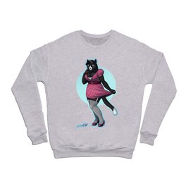 Pin up cat 2 Crewneck Sweatshirt