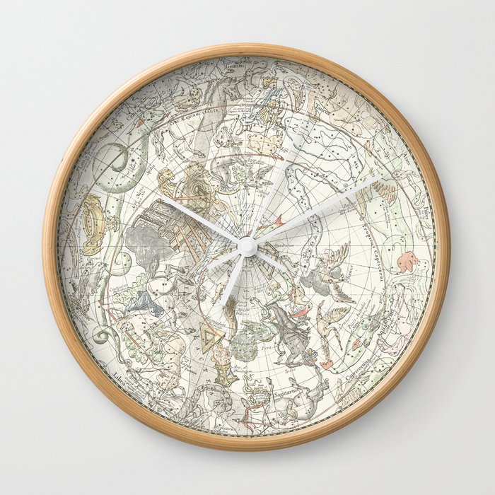 Star map of the Southern Starry Sky Wall Clock