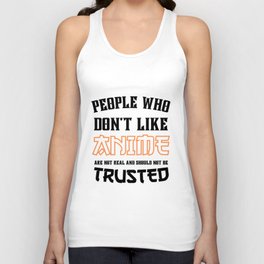 People Who Don't Like Anime Quote Tank Top