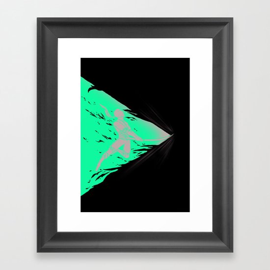 SAYONARA! Framed Art Print